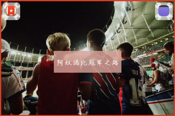 阿奴诺比冠军之路