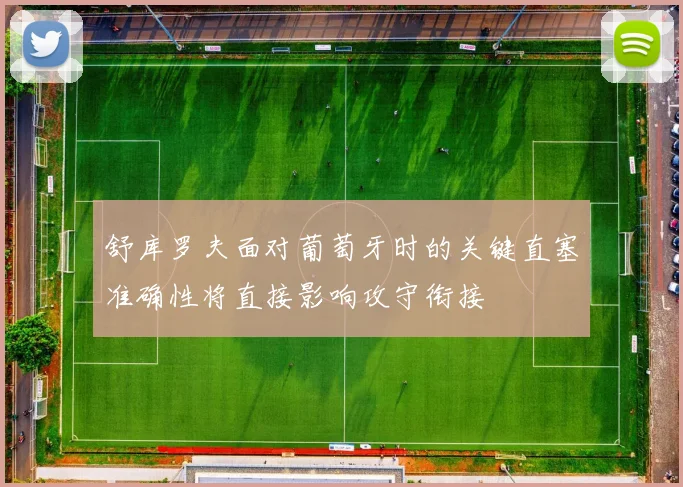 舒库罗夫面对葡萄牙时的关键直塞准确性将直接影响攻守衔接